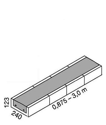 Ks Flachsturz System 1000 X 123 Mm T 240 Ks Original Gmbh