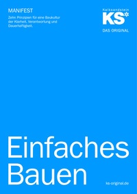 Manifest Einfaches Bauen