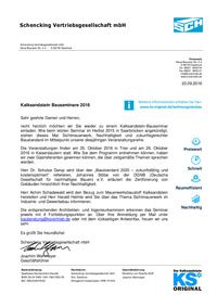 Einladung zum Bauseminar in Trier und Kaiserslautern